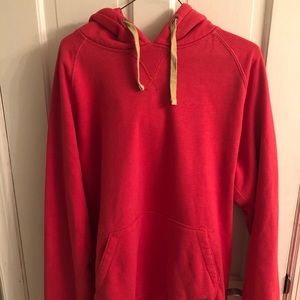 Burton red sweatshirt